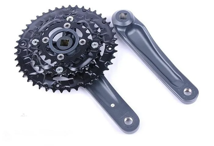 Подлинная Shimano acera FC-M371 M391, набор Шатунов для велосипеда, звездочка, MTB Горный цикл, цепное колесо 3 24 27 скоростей