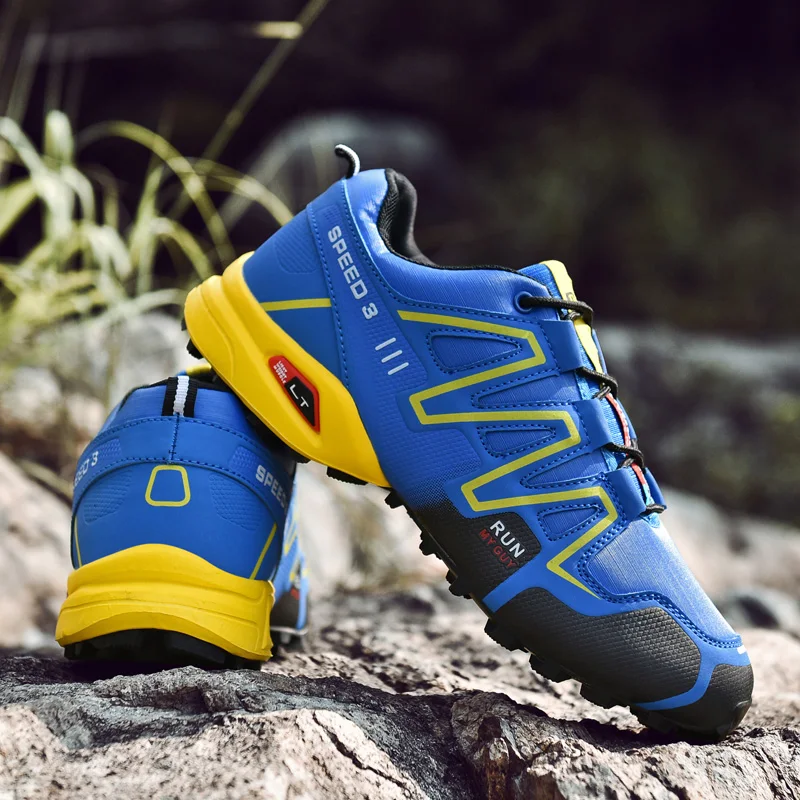 

BOOMING Men Hiking Shoes Waterproof Hiking Boots Tactical Boots Outdoor Mountain Climbing Sports Sneakers Boots Mesh breathable