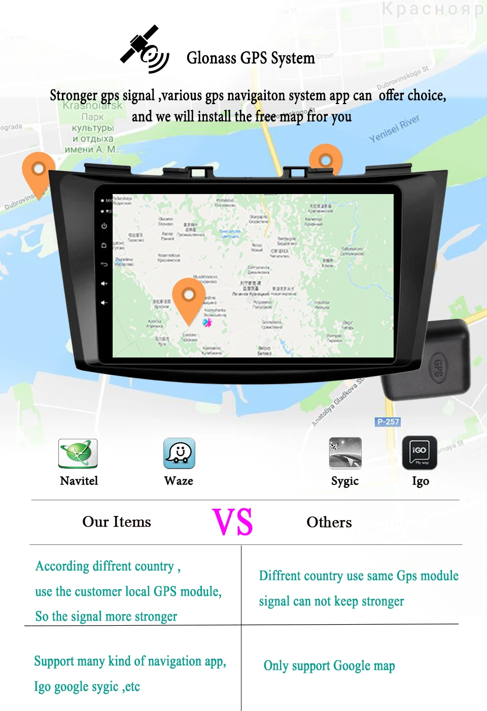 Perfect Octa core Android 9.1 Car DVD 4+64GB video multimedia player for Suzuki swift 2011 2012 2013 2014 2015 2016 gps Head Unit radio 9