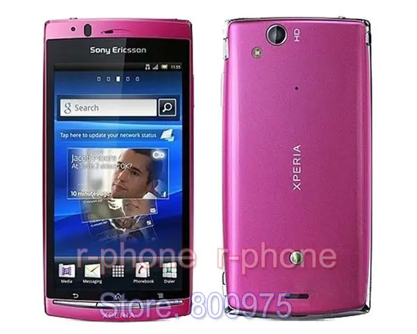 sony Ericsson Xperia Arc S LT18i мобильный телефон 3g Android телефон Восстановленный - Цвет: pink