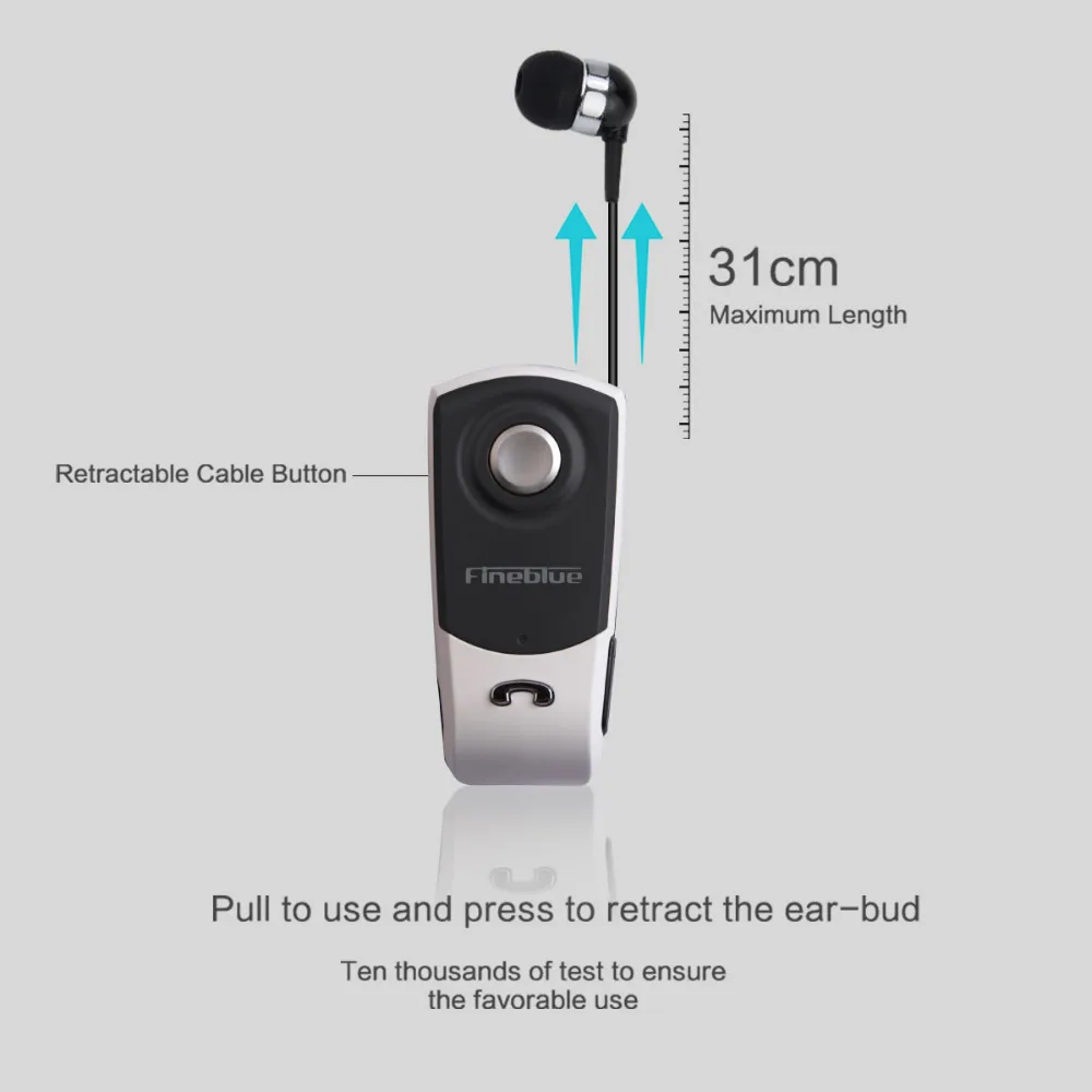 Беспроводные Bluetooth наушники Fineblue F960 бизнес гарнитура с микрофоном звонки