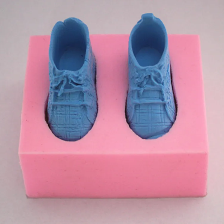 Силиконовая детская обувь форма для украшения торта выпечки|decor mold|shoe fondantfondant cake |