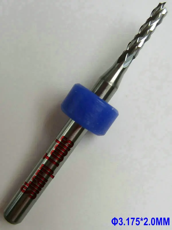 New 10pcs/lot 2.0mm Cutting Dia., PCB Cutting Bits, PCB Router Bits