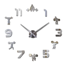 Fashion new 3D wall clock quartz watch reloj de pared modern design large decorative clocks Europe acrylic mirror stickers Fashion new 3D wall clock quartz watch reloj de pared modern design large decorative clocks Europe acrylic mirror stickers
