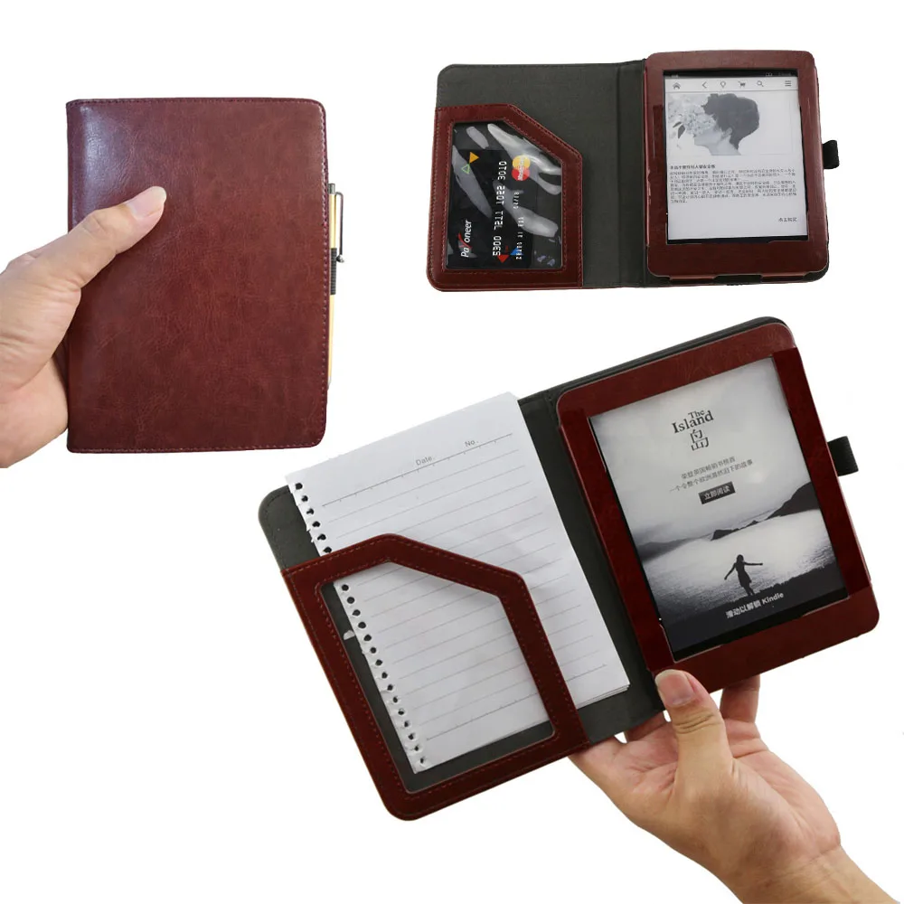 

Paperwhite high quality leather flip book case cover for Amazon Kindle Paperwhite 3 2 4 and Kindle 7th 2014 cover case