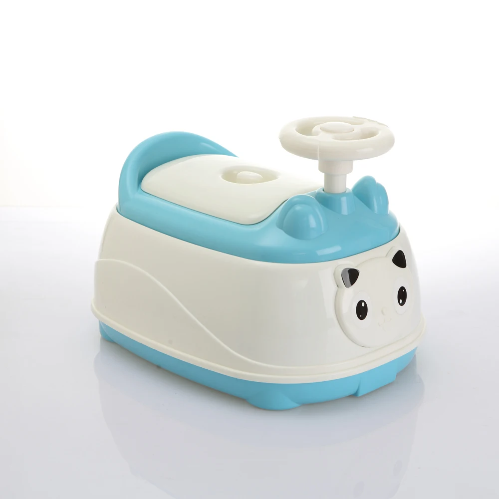 Wholesale cute animal musical baby toilet seat training plastic baby