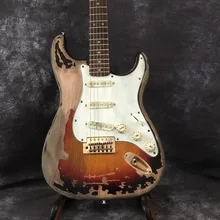 Custom Shop Masterbuilt John Cruise And Mayer BLACK1 Tribute ST Electric Guitar Real Photo Custom Shop Masterbuilt John Cruise And Mayer BLACK1 Tribute ST Electric Guitar Real Photo