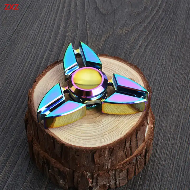 Aliexpress Buy 2017 New EDC Colorful Tri Spinner Fid Toys