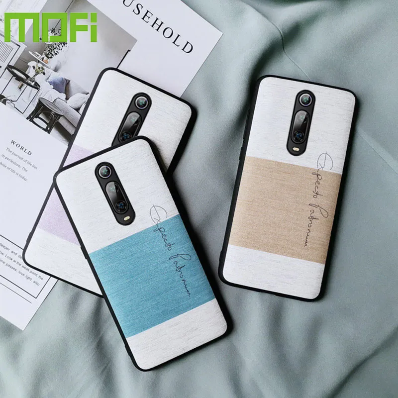 Чехол для xiaomi redmi k20 pro противоударный чехол MOFi оригинальный хлопковый тканевый