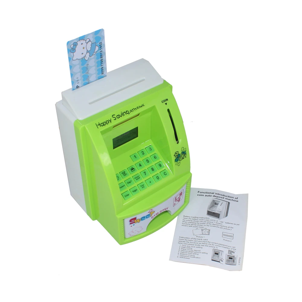 Creative MINI ATM/cash deposit machine ATM Bank Toy ...