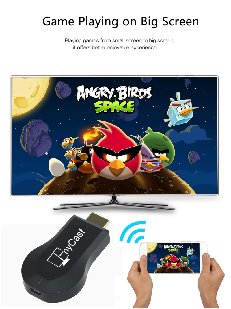 Wecast MX18 RK3036 AnyCast tv Stick YouTube Wifi Дисплей ключ беспроводной спутниковый ресивер HDMI