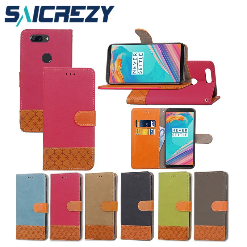

Luxury Flip cowboy Leather Stand Wallet Coque bag For one plus 5t a5010 case full cover Shockproof funda For Oneplus 5T 5 case