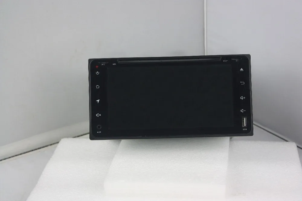 Perfect KLYDE 6.95" 2 Din Android 8.1 Car Radio For Toyota Rav4 Vios Hilux Fortuner Car Audio Multimedia Player Car DVD Stereo front USB 0