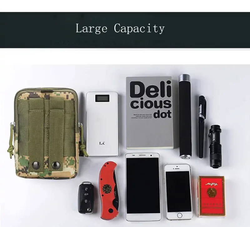 Universal Outdoor Tactical Holster Military Wallet For Multi Phone Model Belt Pouch Holster Bag Pocket Outdoor Army Cover iphone 7 phone cases