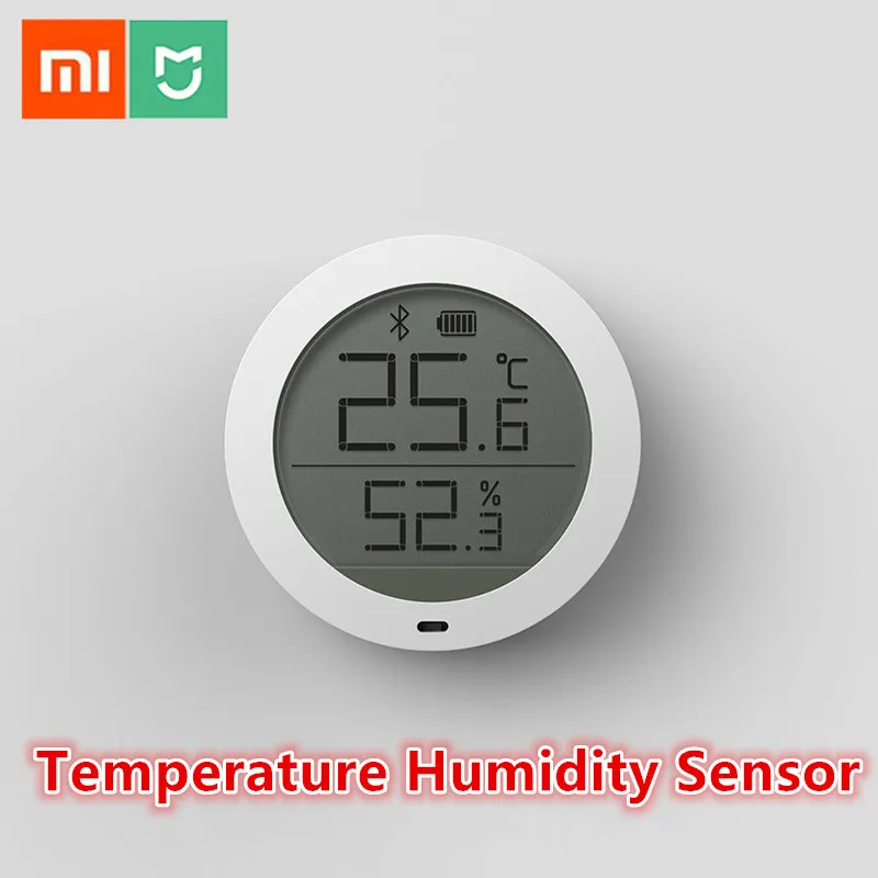 

Xiaomi Mijia Temperature Smart Humidity Sensor Bluetooth LCD Screen Digital Display Thermometer Moisture Meter Work with Mi APP