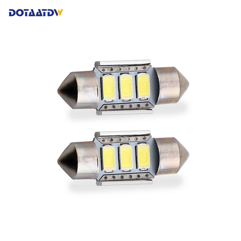 DOTAATDW 2x C5W LED Canbus безотказный 31 мм 36 39 гирлянда 5630SMD светодиодсветодиодный лампа для