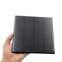 1pc x 6V 4.5W 5W 720mA Mini monocrystalline polycrystalline solar cell battery Panel charger For Solar Lamp Battery Toys Phone