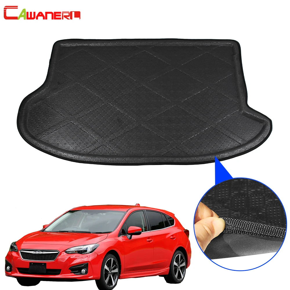 

Cawanerl Car Tail Trunk Mat Boot Tray Liner Floor Luggage Pad Cargo Kick Carpet For Subaru Impreza Hatchback 2011-2016