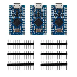 3 шт. мини-видеокамера-регистратор с креплением к ATmega32U4 5 V/16 модуль MHz доска с 2 Row штыревые для Arduino Leonardo заменить ATmega328 Arduino Pro Mini