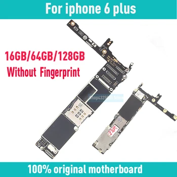 

With Touch ID/without Touch ID for iPhone 6 Plus Motherboard with Full unlocked,100% Original for iphone 6P Mainboard MB Plate