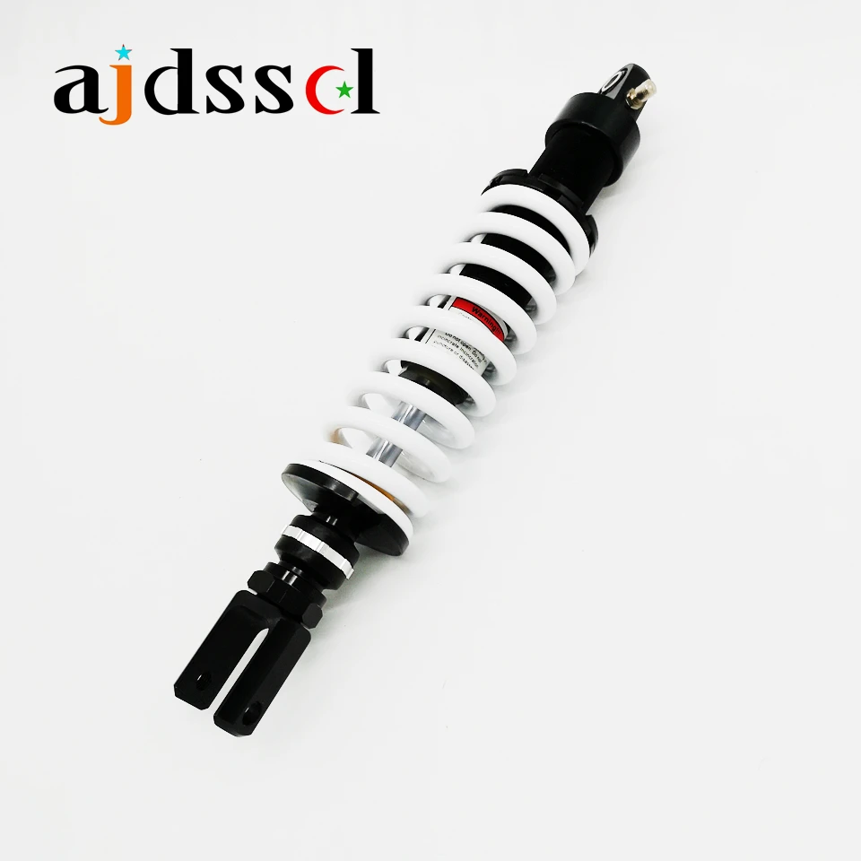 

Universal 375mm/435mm motorcycle air damping shock absorbers Rear adjustable inflatable air rebound damping Fork form shock