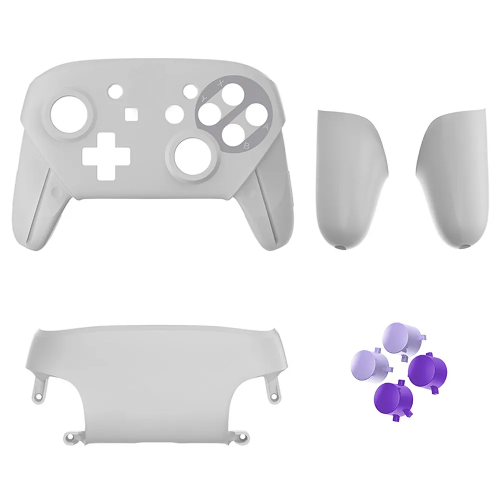 

Protective Housing Case for Nintendo Switch Pro Controller 5 Colors Replacement Shell Cases With Buttons Handles Cover Caps
