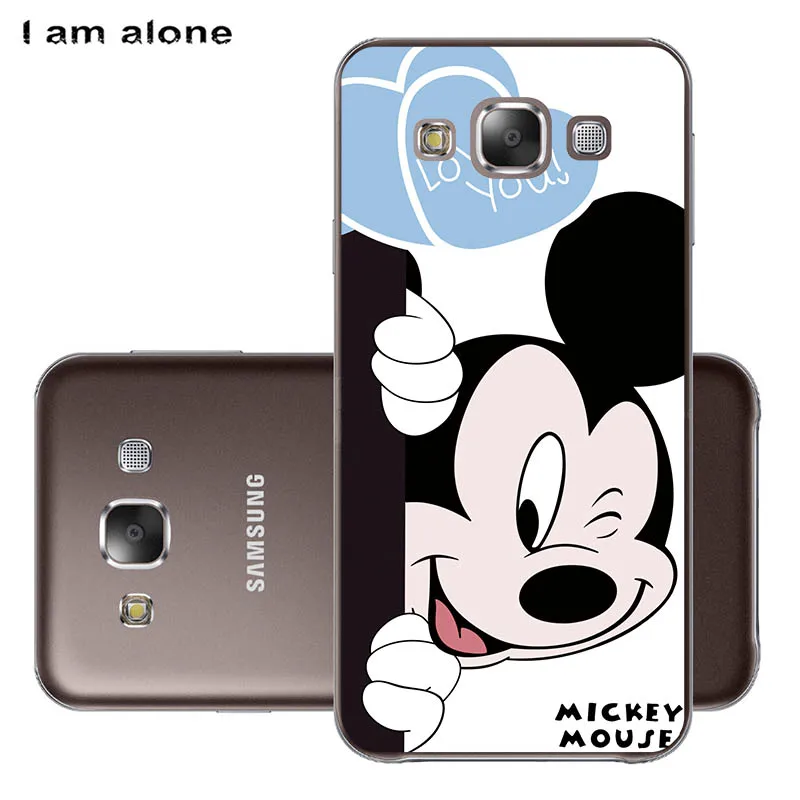 Чехлы для телефонов I am alone для samsung Galaxy E5 E500, 5,0 дюймов, жесткие пластиковые чехлы для мобильных телефонов, Модные цветные сумки - Цвет: PC HH58