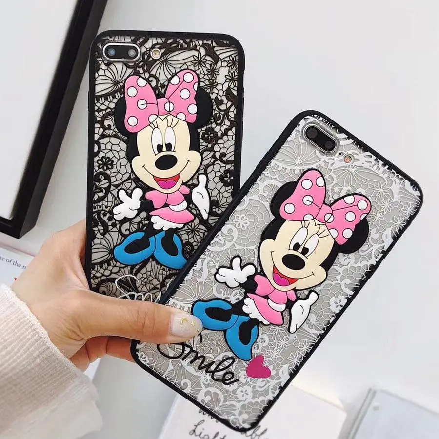 

Fashion Minnie Plastic Case Cover For Xiaomi Redmi 7 Note 7 6 6A Pro Note 5 Plus 3 4 4X 4A 5A S2 Funda Hard Cell Phone Back Skin