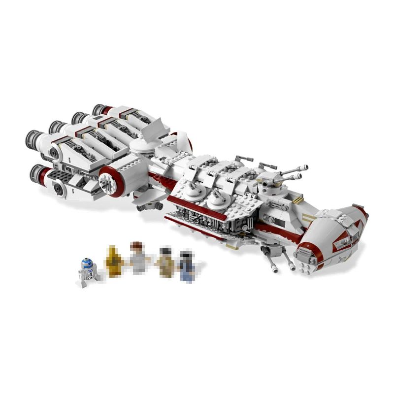 

Lepin 05046 Star 1748Pcs Series Wars The Tantive IV Blockade Runner Building Blcoks Bricks Model DIY toys for children 10019