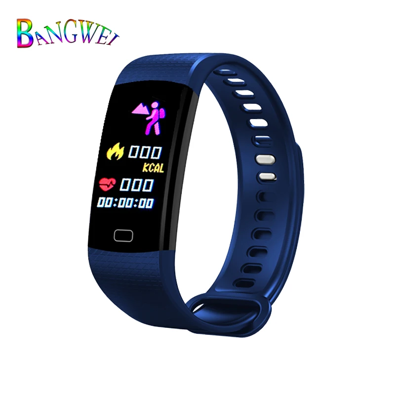 

Smart Band 2018 Color Touch Screen IP67 Waterproof Blood Pressure Oxygen Heart Rate Monitor Sport Bracelet TalkPK mi Band 3+Box
