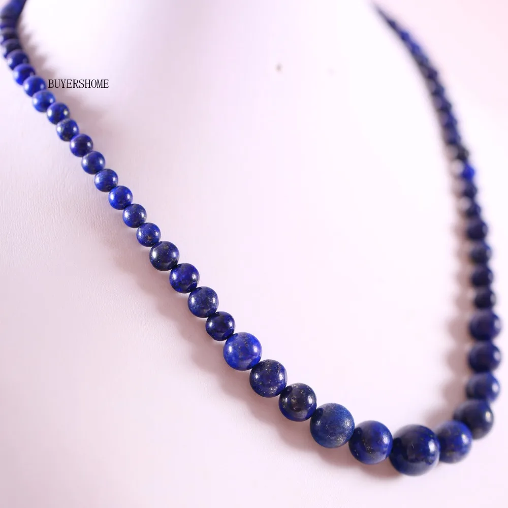 Натуральные камни круглые бусины синий песчаник Кристалл Малахит кварц Азурит Howlite оникс ожерелье 1" 1 шт