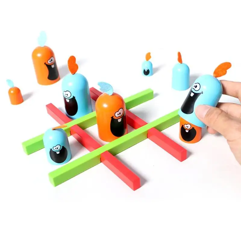 

ttnight Gobblet Gobblers Chess Board Game Line Up for Family Parent-Child Party Toys for Children Adults Strategy Game Toys Gift