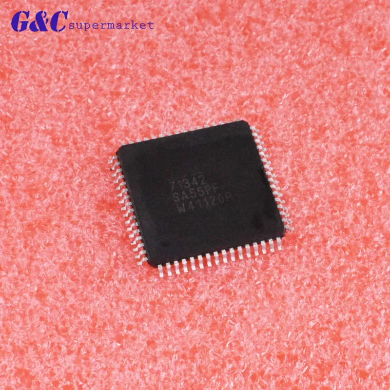 1PCS IDT71342SA55PF 64TQFP HIGH-SPEED 4K x 8 DUAL-PORT STATIC RAM WITH SEMAPHORE