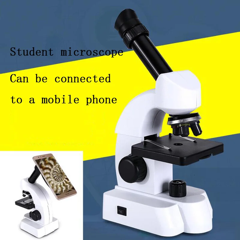 Профессиональный Биологический микроскоп 40X-640X студенческий учебный лабораторный микроскоп детские развивающие игрушки