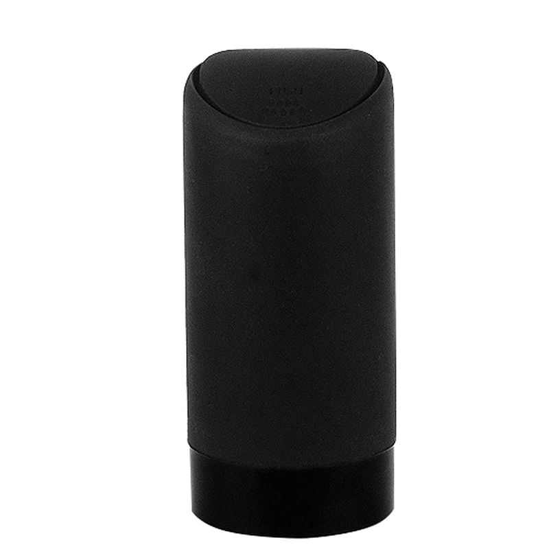 YOLU Auto Car Garbage Can Car Trash Can Silicone Garbage Dust Case Holder Rubbish Bin Black White