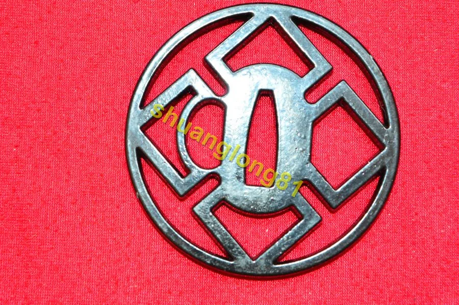 Новый японский сплав ручной работы Tsuba для самурая Катана Меч Нож Wakizashi|tsuba|tsuba katana
