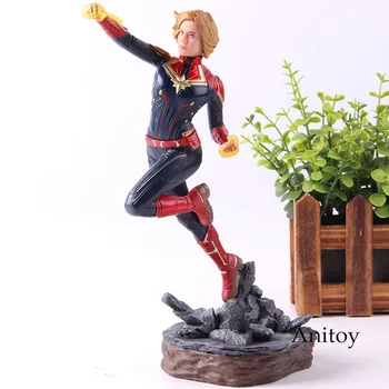 

The Avenagers Captain Marvel Figure Action Infinity War 1/10 Flying Position PVC Collection Model Toy Gift For Kids