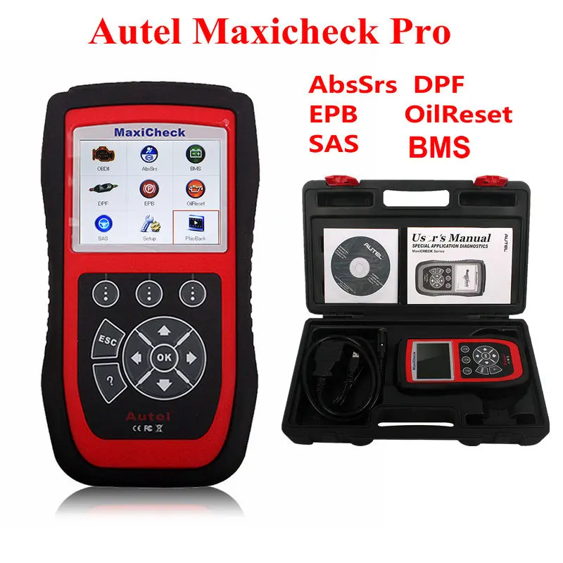 Цена за Autel MaxiCheck Pro EPB/abs/SRS/SAS/BMS/dpf специальное Применение инструмент диагностики товара reader сканер DHL Бесплатная Цена за Autel MaxiCheck Pro EPB/abs/SRS/SAS/BMS/dpf специальное Применение инструмент диагностики товара reader сканер DHL Бесплатная