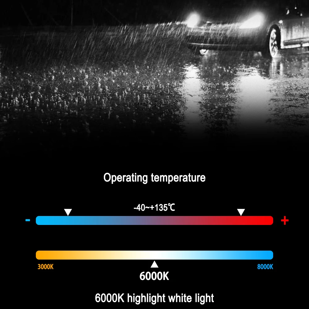 CROSSFOX автомобилей головной светильник светодиодный H4 9003 HB2 H8 H9 H11 9005 9006 HB3 HB4 H7 светодиодный Замена лампы светильник 6000K 8000Lm 12V 4 боковые лампы