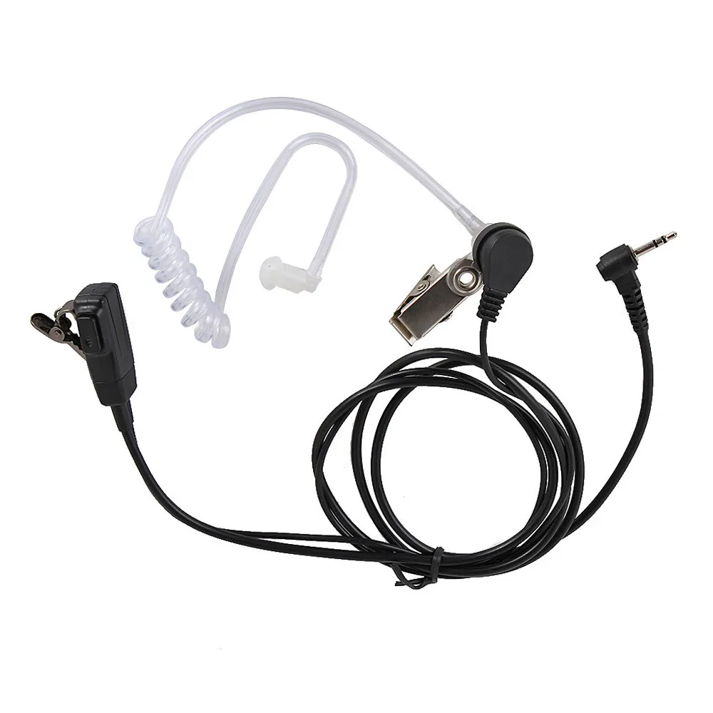 1 контактный скрытый акустический трубчатый наушник гарнитура для Motorola Radio MR350R