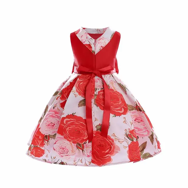 online shop kid s clothes girls print dress baby girl big butterfly