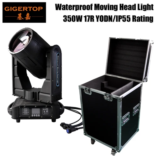 1c Gigertop TP-L350W открытый DMX пятна луча 350 Вт 17R перемещения головы освещения дождь покрывает IP55 Водонепроницаемый движущихся головного света 110 В-220 В - Цвет: 1c