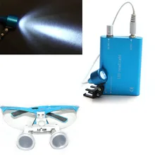 Стиль 3,5X320 мм хирургические стоматологические лупы-бинокуляр с светодиодный светильник на голову