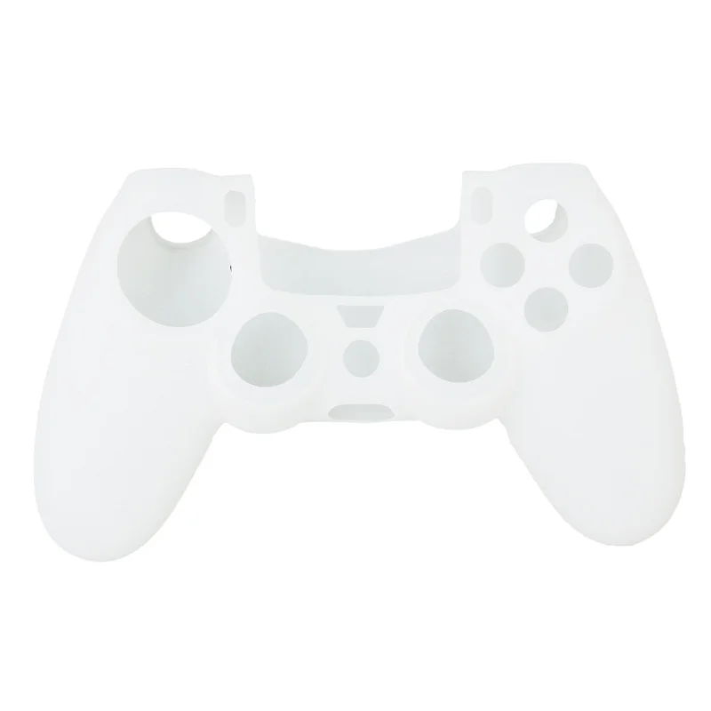 Silicone Rubber Soft Gamepad Handle Case Skin Cover for PS4 Controller Grip Handle Console (2)