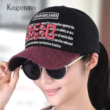 Kagenmo Snapback женская осенняя и зимняя бейсболка с вышивкой женская шапка s вязаная шапка Повседневная шапка Осенняя шляпа