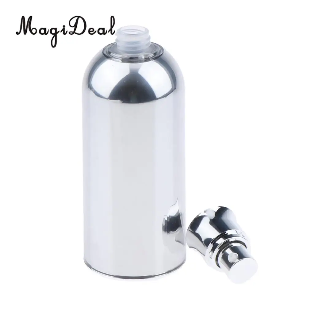 Empty Face Makeup Cream Container Airless Pump Spray Lotion Bottle Sample Bottle 100ml /50ml for Travel