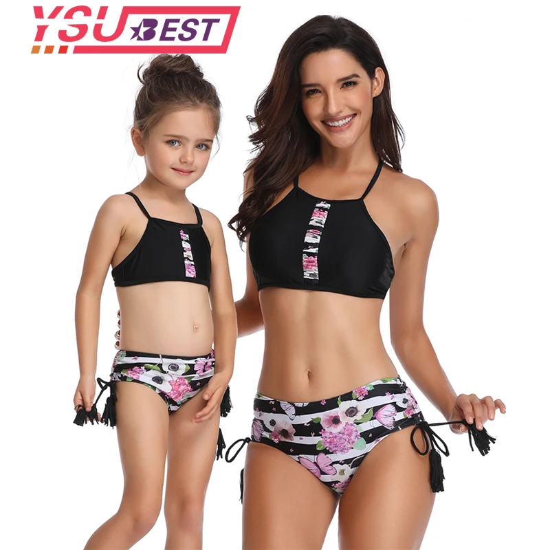 matching bathing suits for mom and baby girl