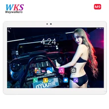 Free shipping 10 inch tablet PC Android 6.0 Phone call 3G 4G LTE octa core RAM 4GB ROM 64GB 1920×1200 IPS Dual SIM tablets Pcs