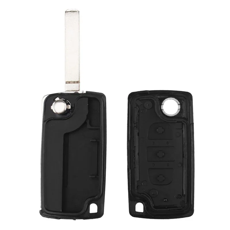Флип чехол с 3 кнопками прочный удобный флип для Citroen C2/C3/C4/C5/C6/C8 #292105|Заготовки