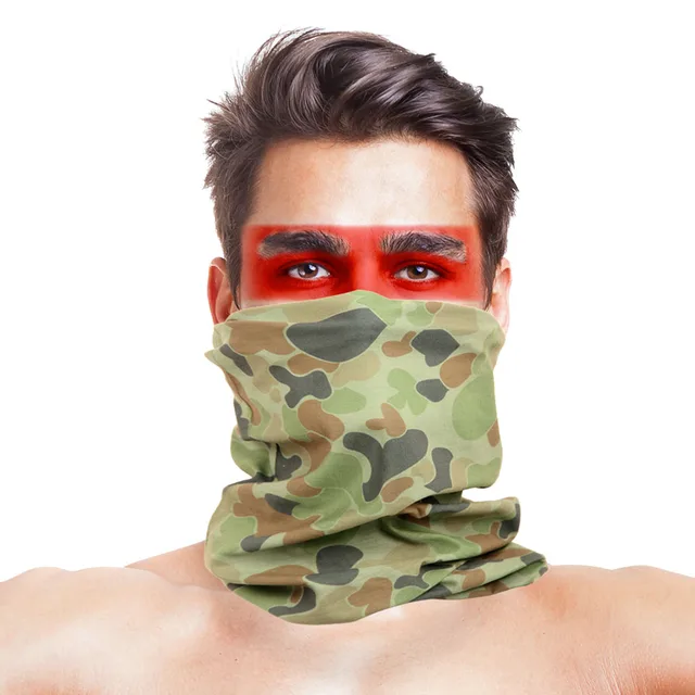 Buy LOOGU AUSCAM Camo Multifunctional Headwear Mask